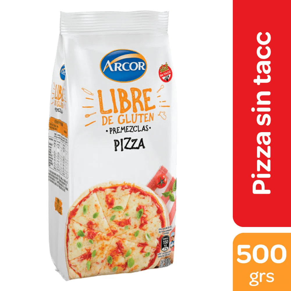 Arcor premezcla pizza sin tacc 500 gr - Maxidistri
